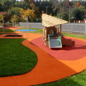 Szombathely Bölcsőde Gumiburkolat